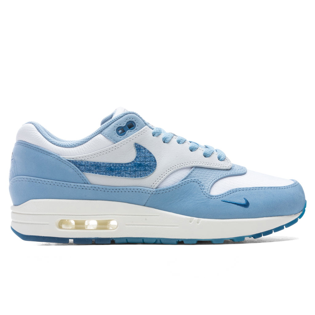 Air Max 1 Prm Blueprint Nike – Гарантія оригінальності – боковий вид