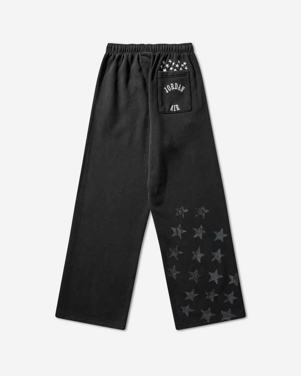 Mens In1house Oversized Fleece Pants Black Nike – Гарантія оригінальності – вид ззаду