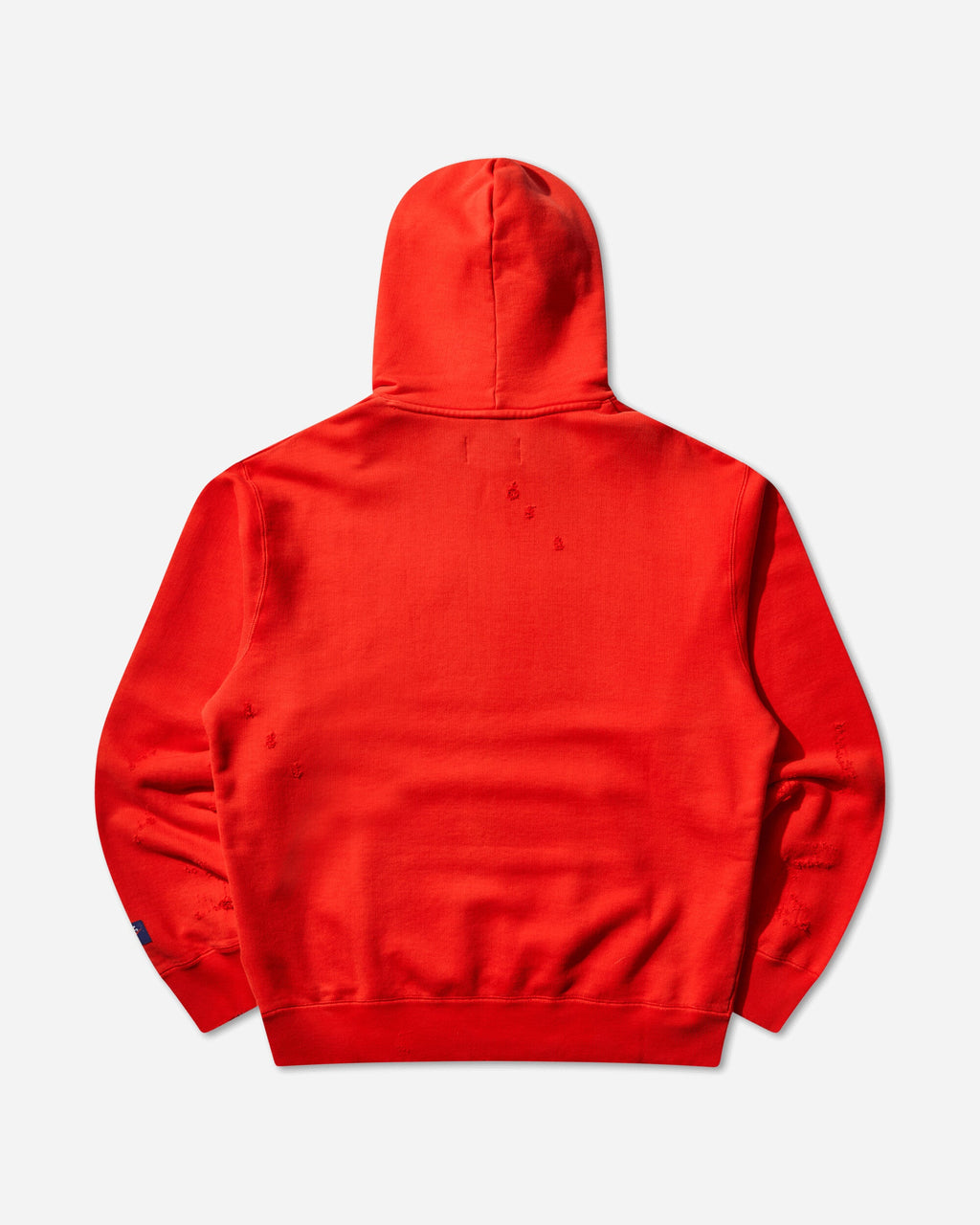 Mens Rare Air Fleece Hoodie Chile Red Nike – Гарантія оригінальності – вид ззаду