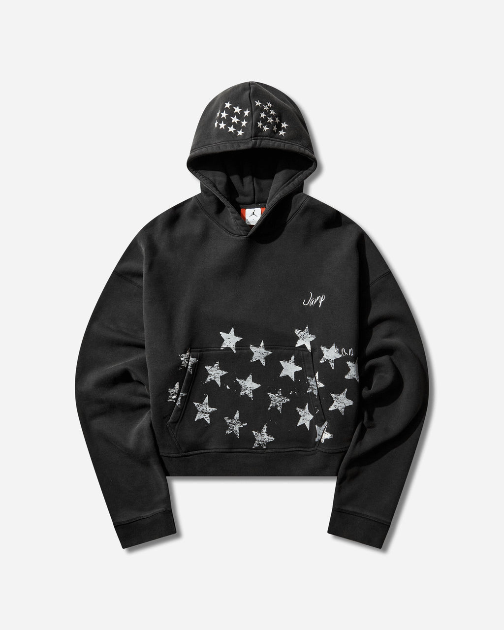 Mens In1house Crop Hoodie Black Nike – Гарантія оригінальності – боковий вид