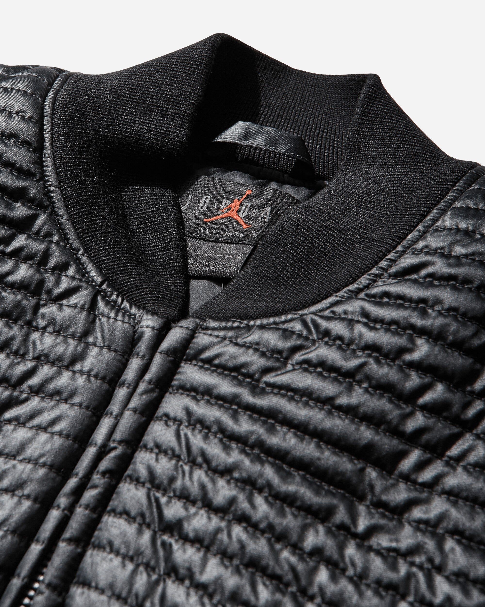 Оригінальна Mens Flight Nylon Varsity Jacket Black Nike – збільшений вид