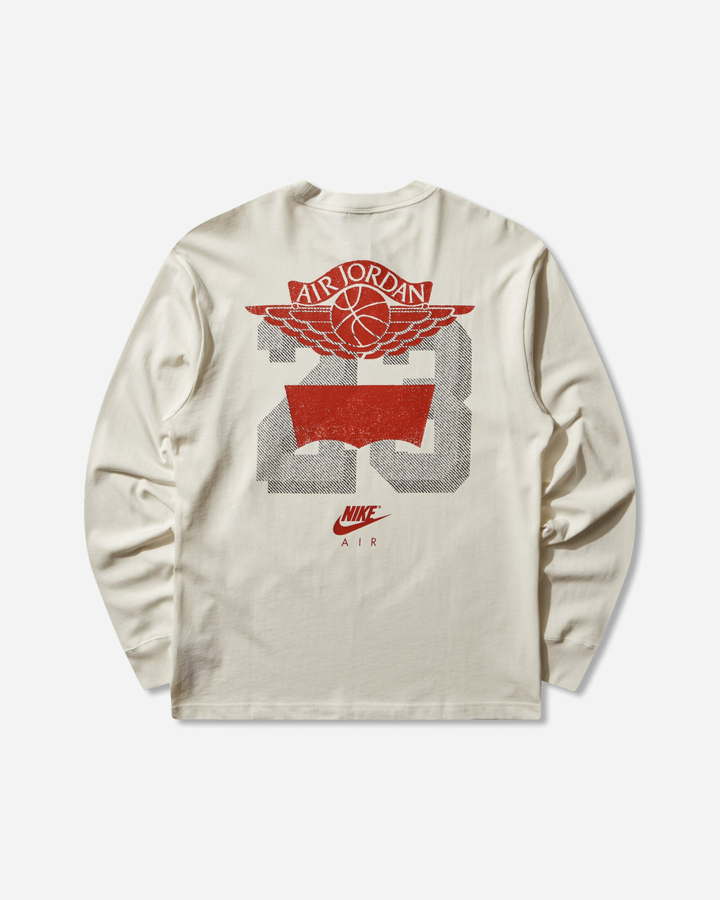 Оригінальна Levis Graphic Longsleeve T-Shirt Pale Ivory Nike – вид ззаду