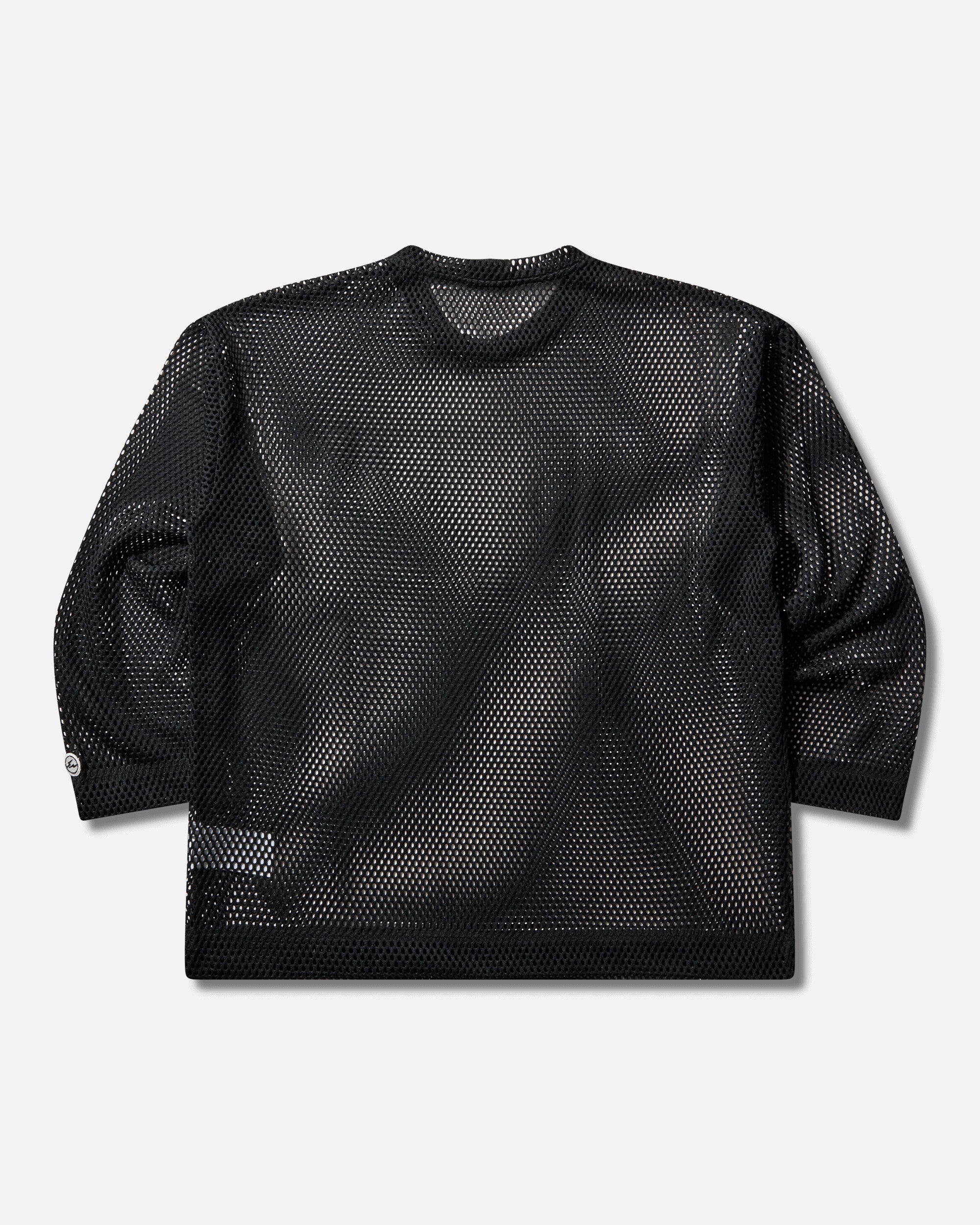 Оригінальна Union X Fragment Jersey Top Black Nike – вид ззаду