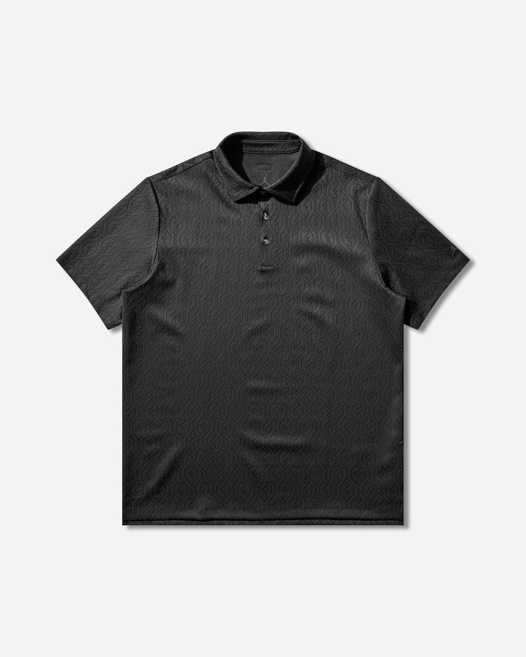 Mens Jordan Sport Golf Jacquard Polo Black Nike оригінал – Купити в Україні – боковий вид