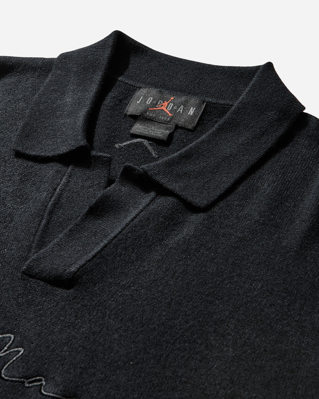 Оригінальна Mens A Ma Maniére Knit Polo Black Nike – збільшений вид