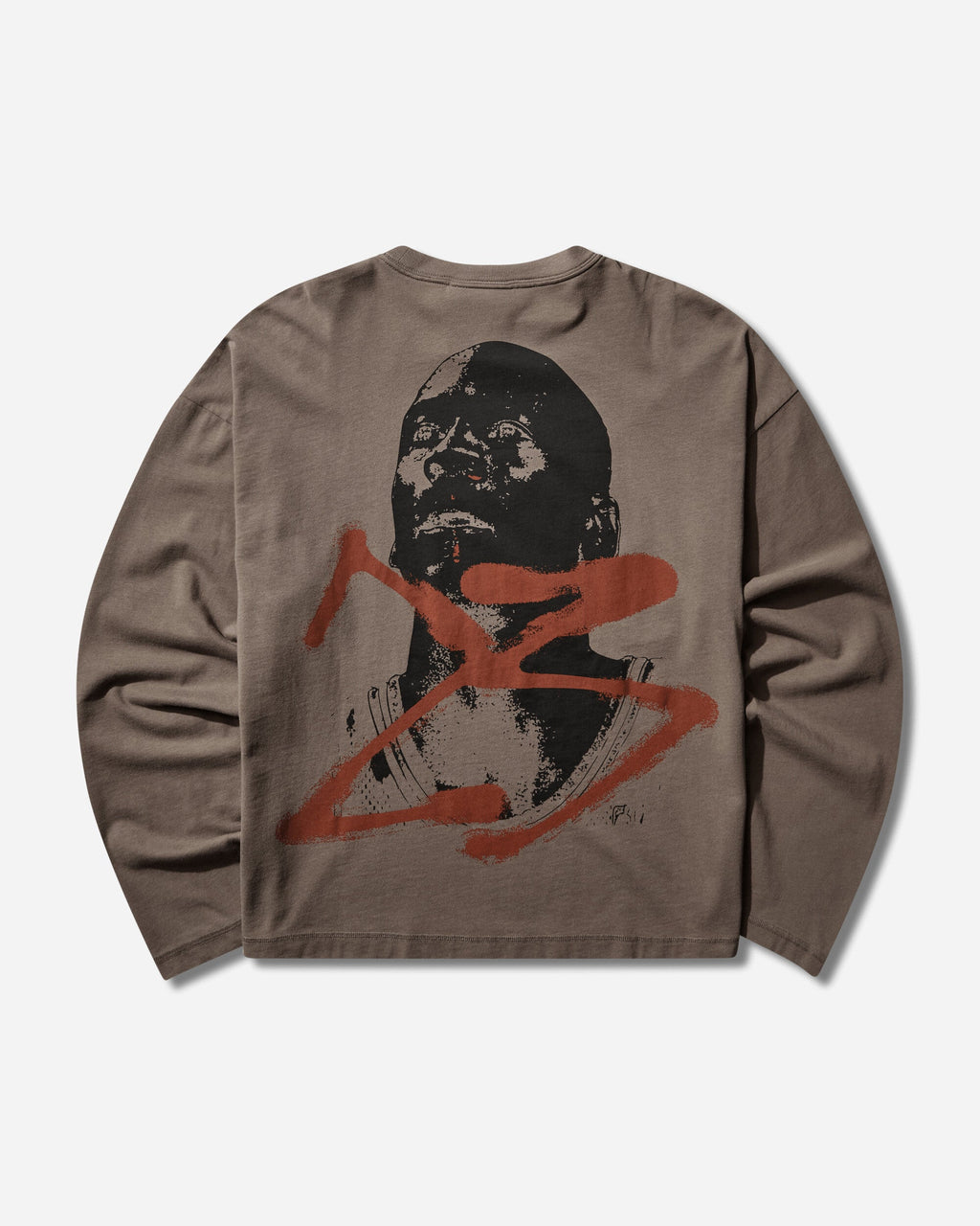 Оригінальна Mens In1house Jumpman Longsleeve T-Shirt Cave Stone Nike – вид ззаду