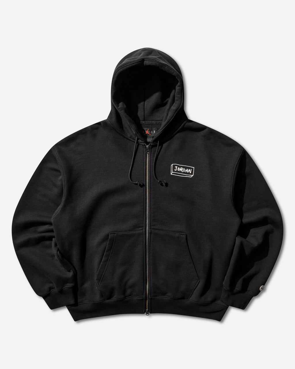 Union X Fragment Zip Hoodie Black Nike – Гарантія оригінальності – боковий вид