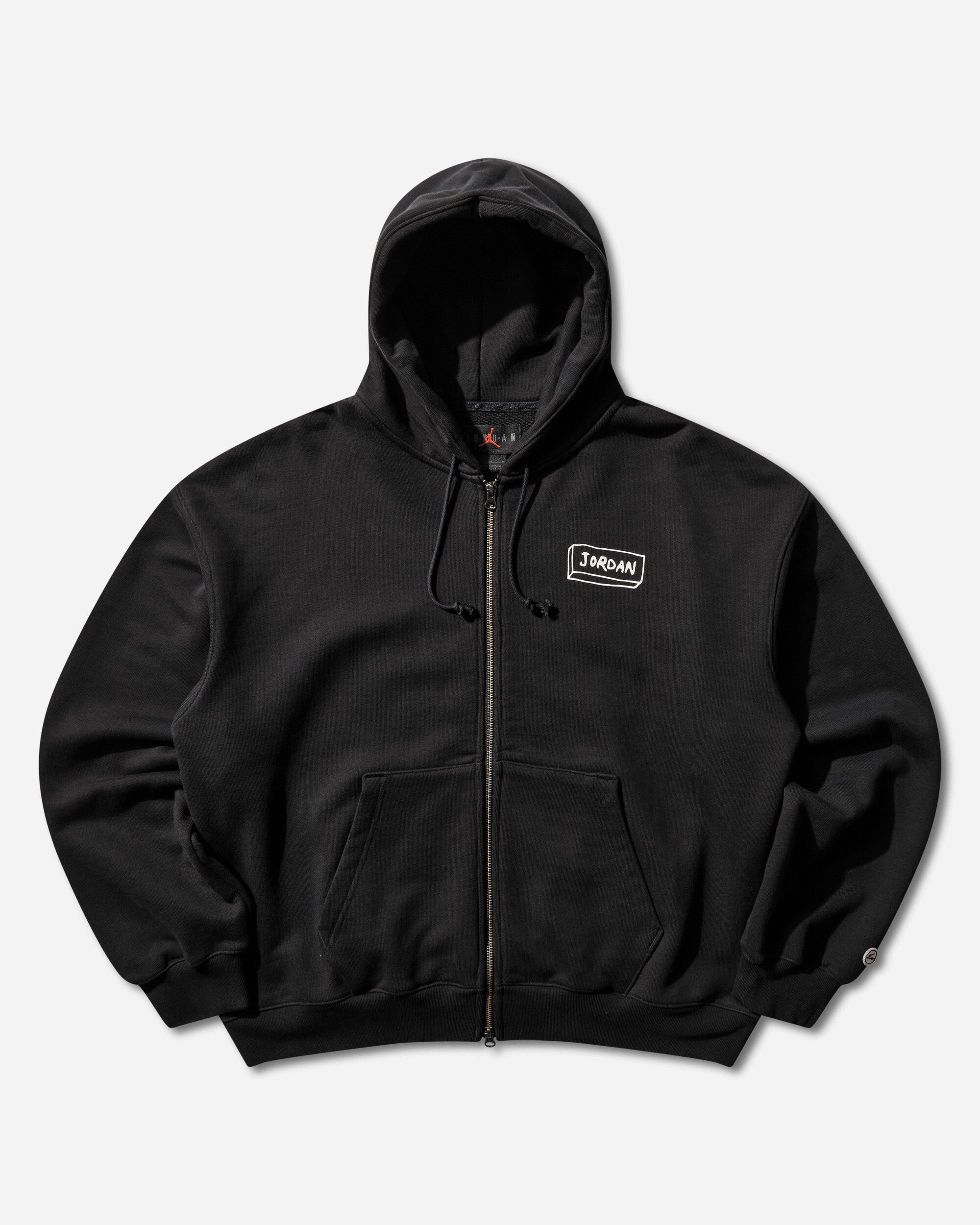 Union X Fragment Zip Hoodie Black Nike – Гарантія оригінальності – боковий вид