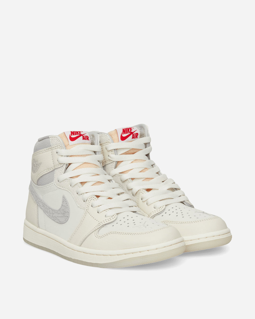 Air Jordan 1 Retro High Og Sneakers Sail Nike – Гарантія оригінальності – вид ззаду