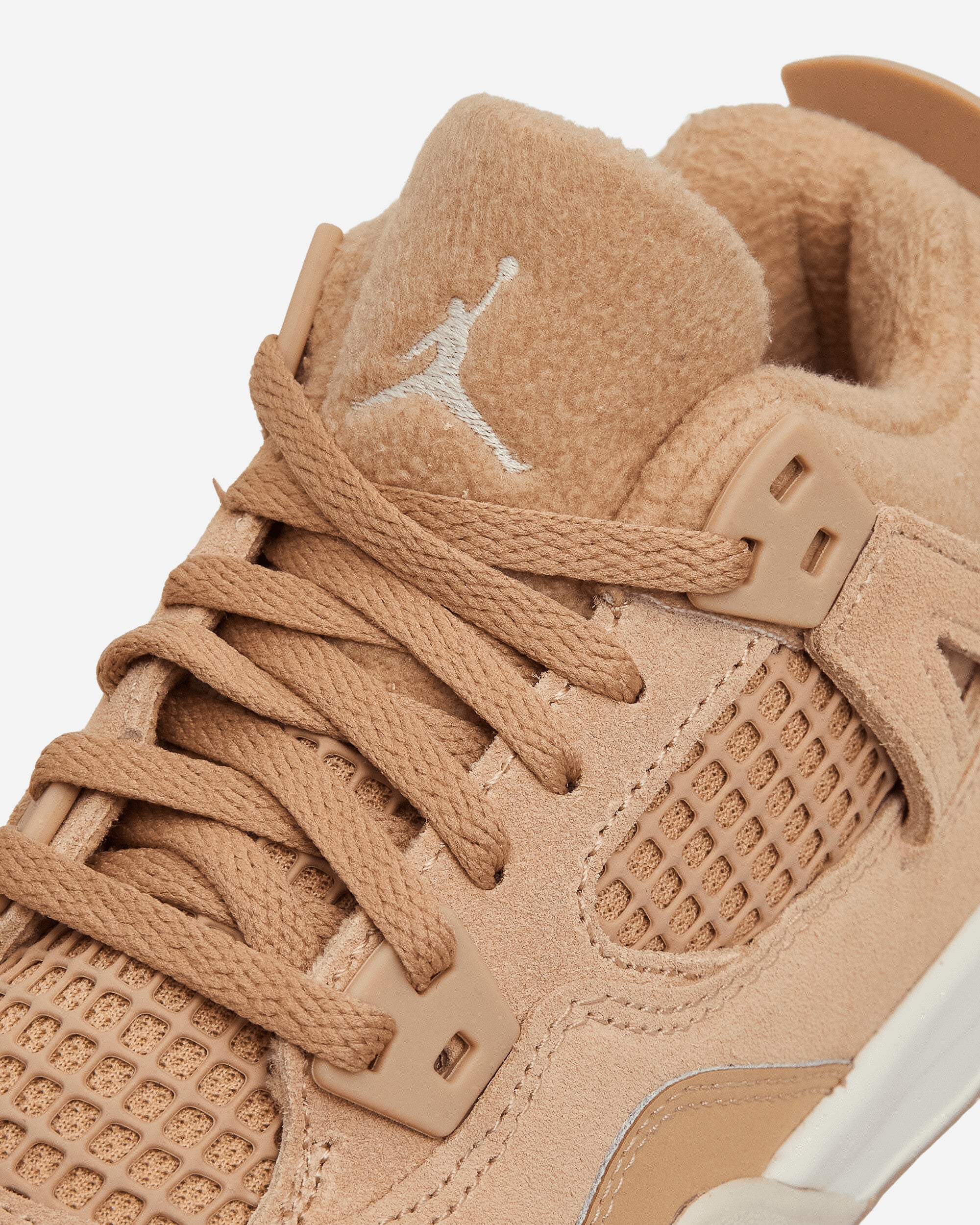 Оригінальна Air Jordan 4 Retro (PS) Sneakers Hemp / Light Orewood Brown NIKE – вид 7