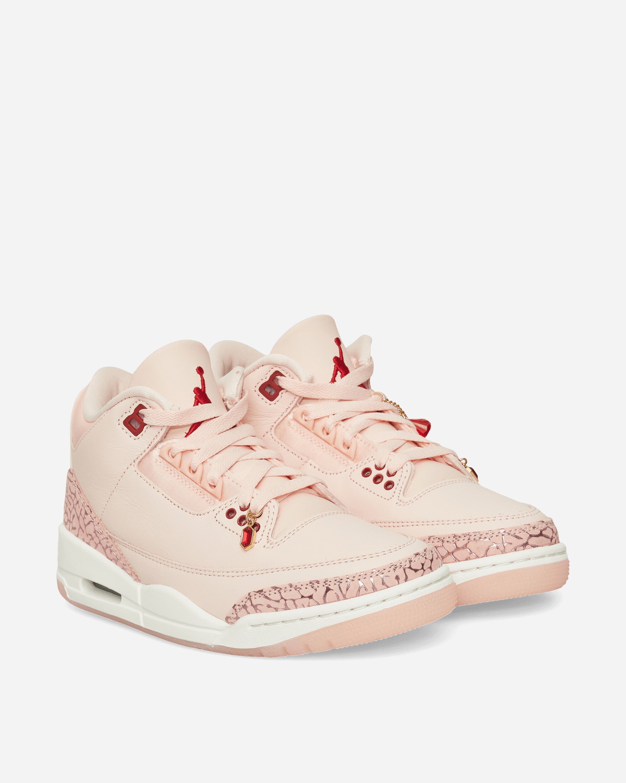 Оригінальна Womens Air Jordan 3 Treat Yourself Sneakers Washed Coral Nike – детальний вид