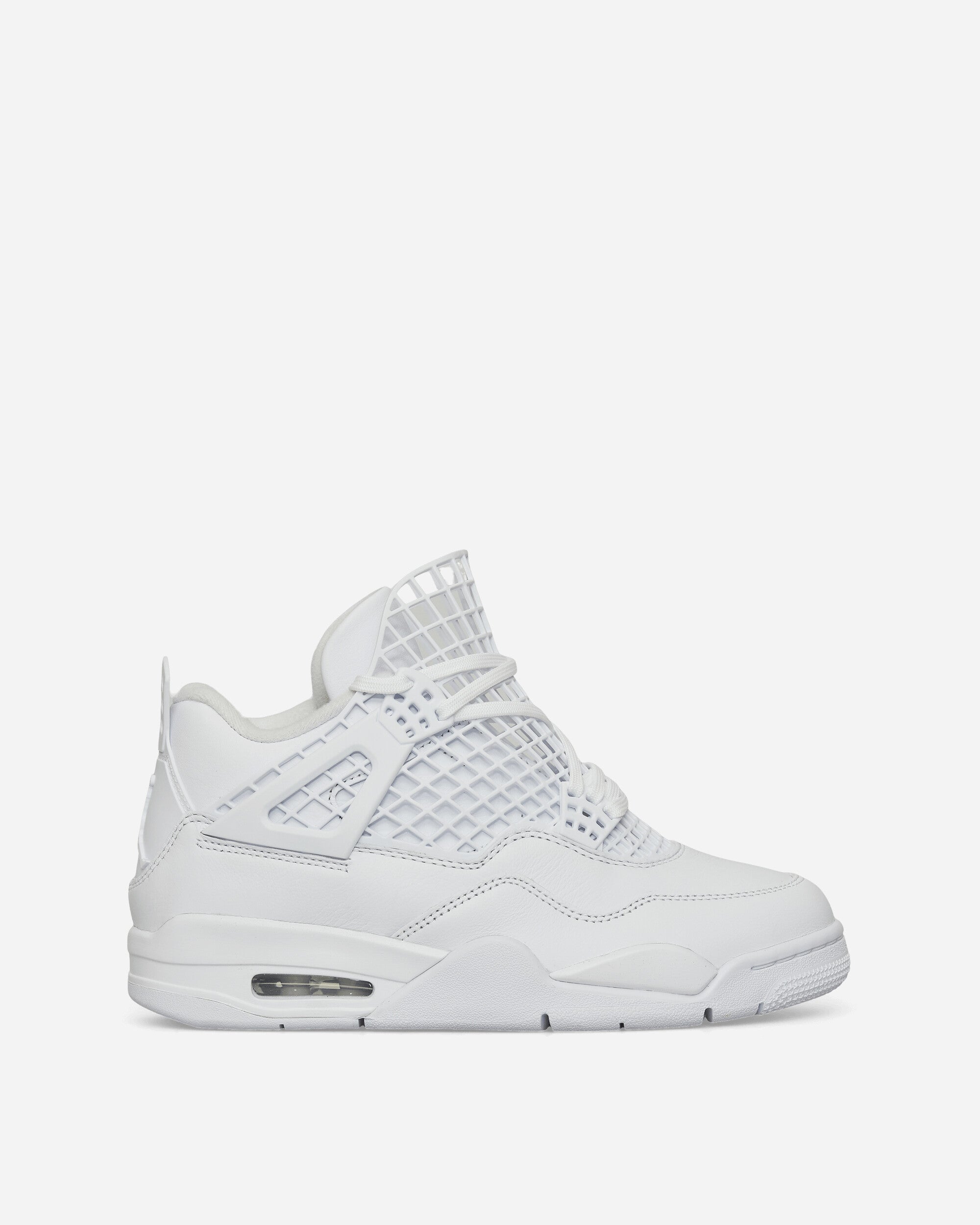 Womens Air Jordan 4 Net Sneakers White Nike – Гарантія оригінальності – боковий вид