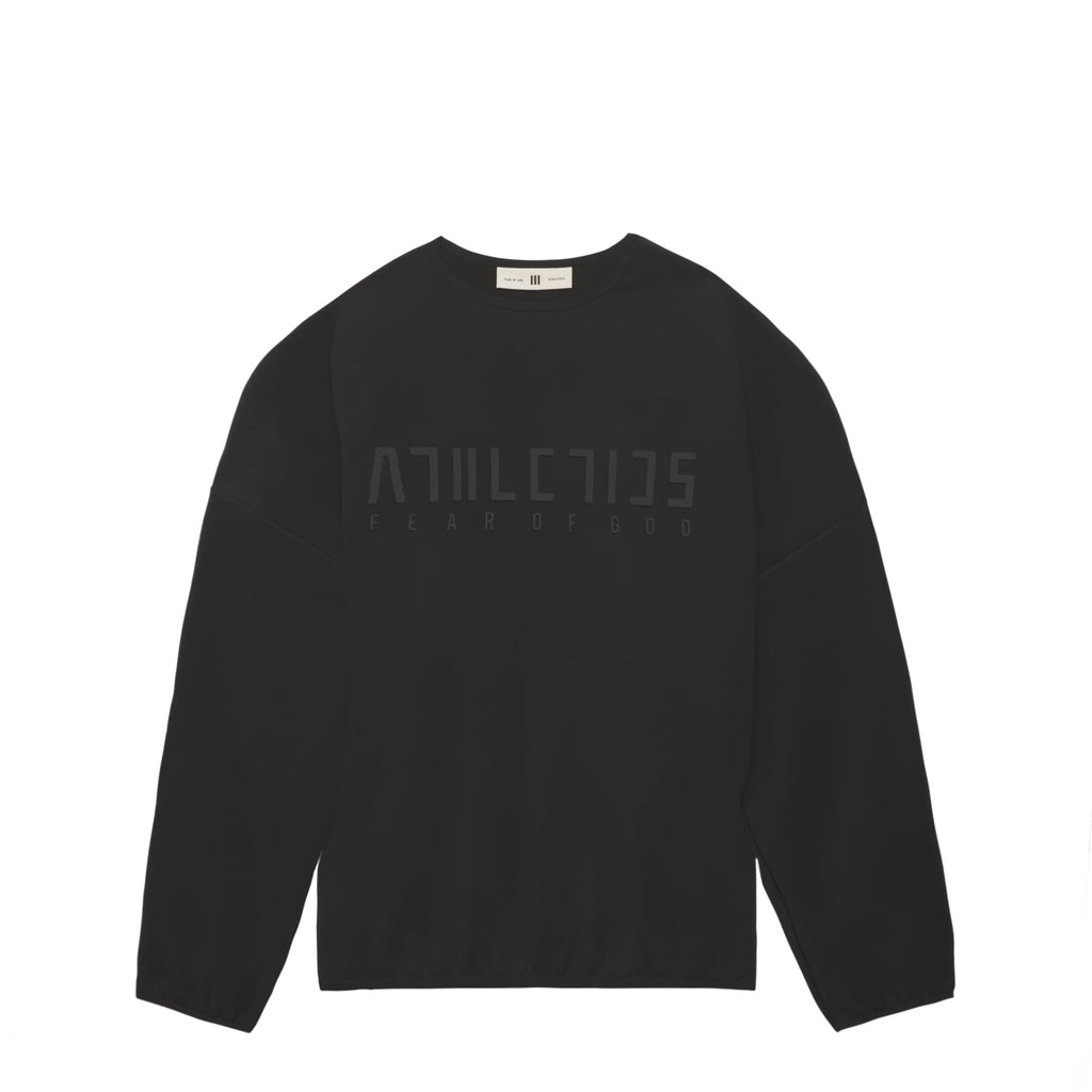 X Fear Of God Athletics Suede Fleece Crewneck Adidas оригінал – Купити в Україні – боковий вид