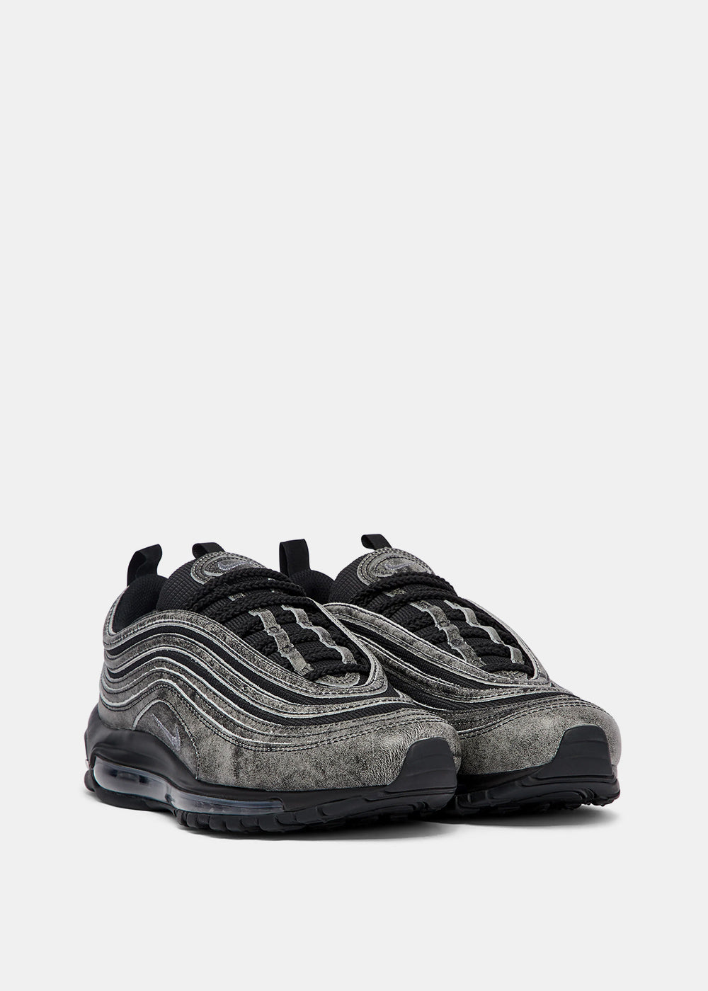 Black Nike Edition Air Max 97 Sneakers Comme des garcons – Гарантія оригінальності – детальний вид