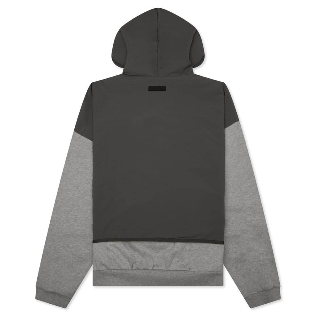 Оригінальна Nylon Fleece Hooded Sweater Fear of god – вид ззаду - FEAR OF GOD