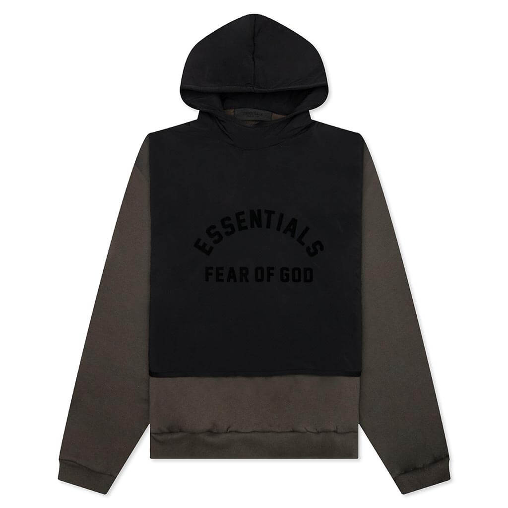 Оригінальна Nylon Fleece Hooded Sweater Fear of god – боковий вид