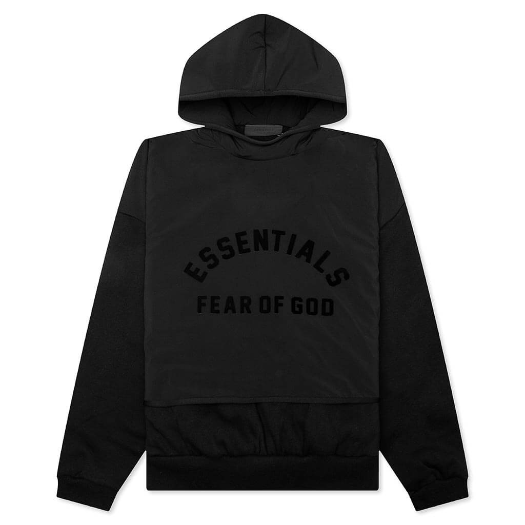 Оригінальна Nylon Fleece Hooded Sweater Fear of god – боковий вид - FEAR OF GOD