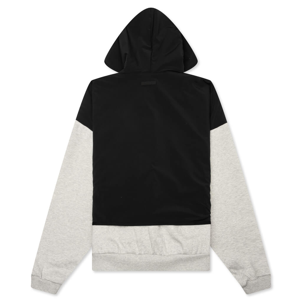 Оригінальна Nylon Fleece Hooded Sweater Fear of god – вид ззаду