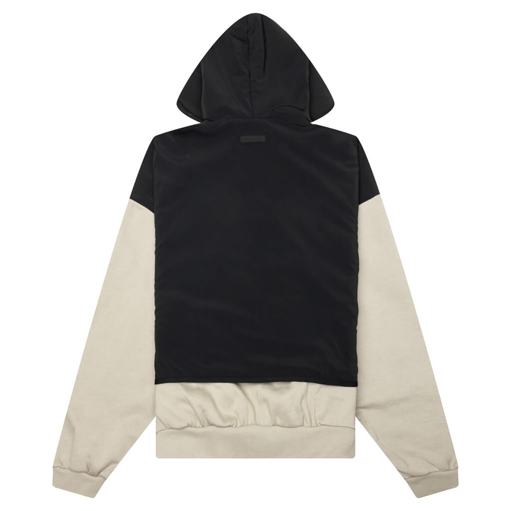 Оригінальна Nylon Fleece Hooded Sweater Fear of god – вид ззаду