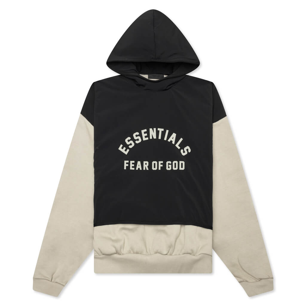 Оригінальна Nylon Fleece Hooded Sweater Fear of god – боковий вид - FEAR OF GOD