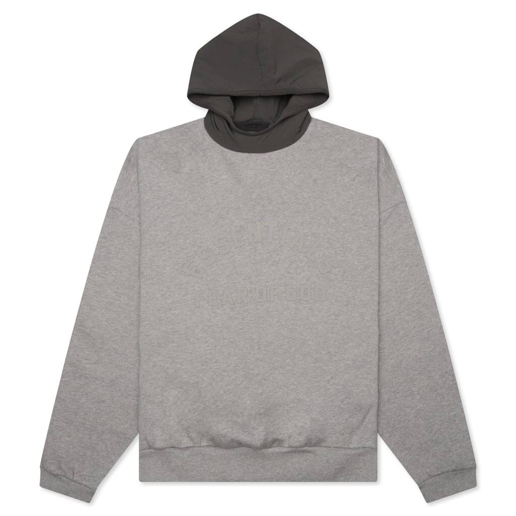 Nylon Fleece Hoodie Fear of god – Гарантія оригінальності – боковий вид - FEAR OF GOD