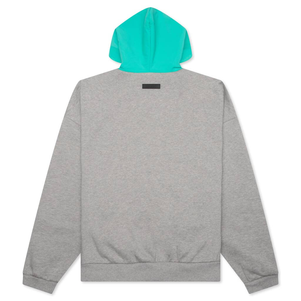 Nylon Fleece Hoodie Fear of god – Гарантія оригінальності – вид ззаду - FEAR OF GOD