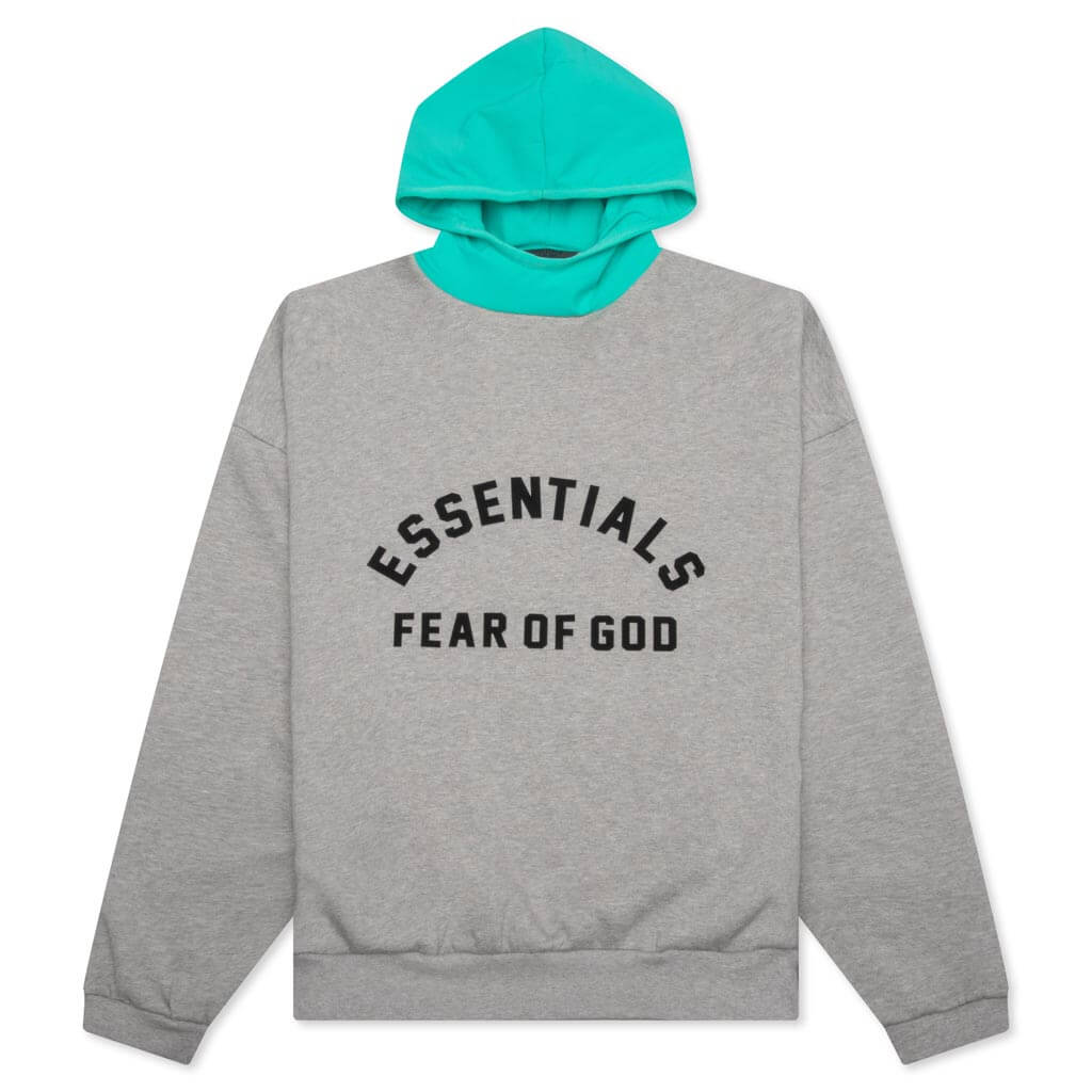 Nylon Fleece Hoodie Fear of god – Гарантія оригінальності – боковий вид