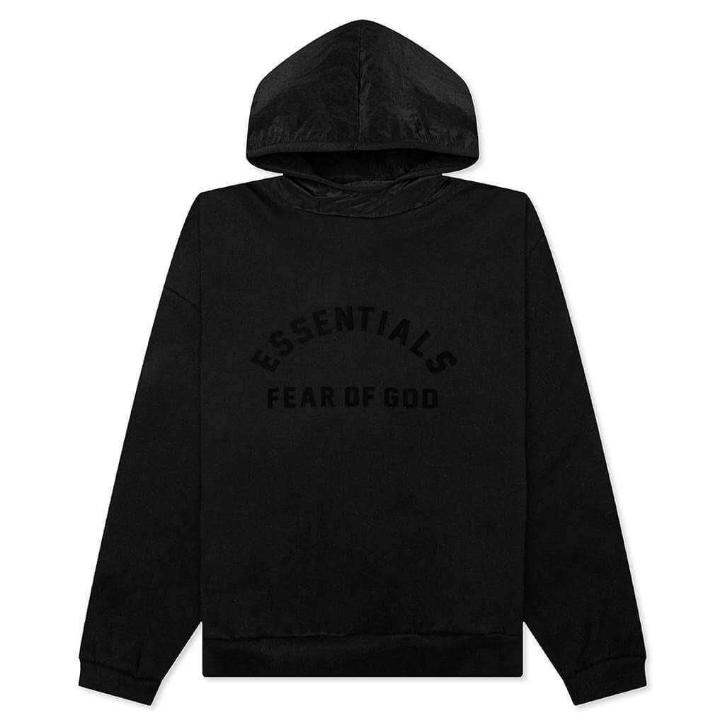 Nylon Fleece Hoodie Fear of god – Гарантія оригінальності – боковий вид