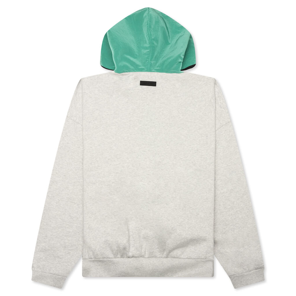 Nylon Fleece Hoodie Fear of god – Гарантія оригінальності – вид ззаду