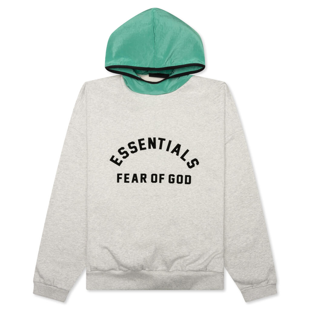 Nylon Fleece Hoodie Fear of god – Гарантія оригінальності – боковий вид