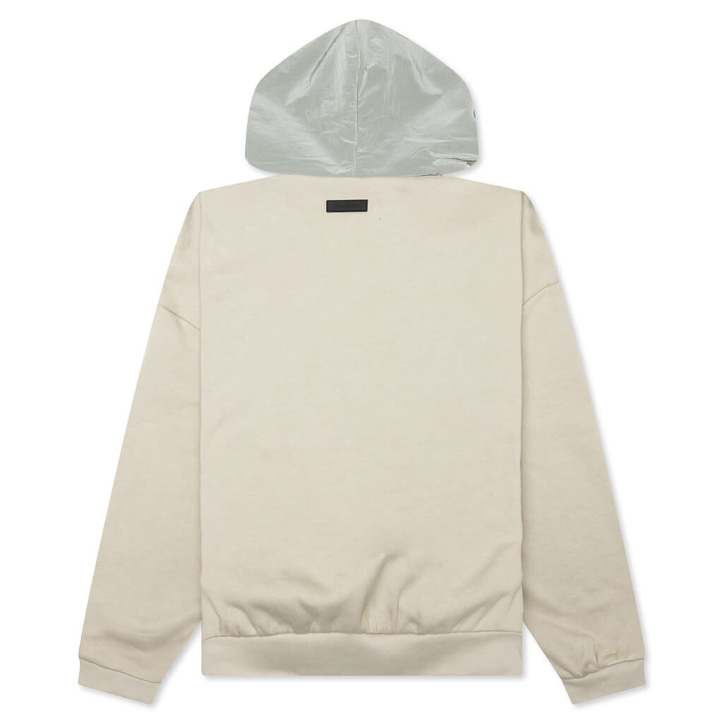 Nylon Fleece Hoodie Fear of god – Гарантія оригінальності – вид ззаду