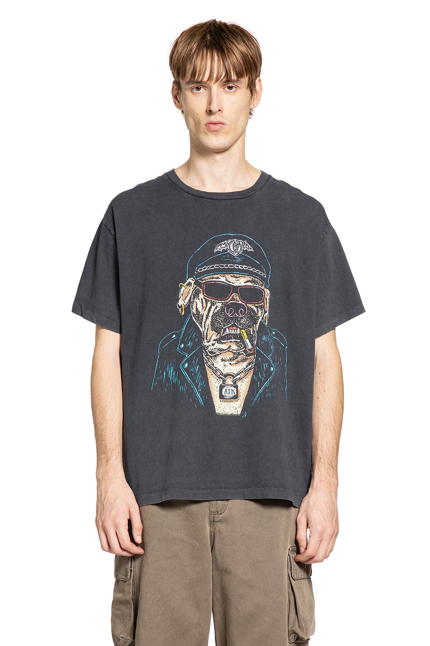 Oct Biker Dog T-Shirt Gallery department – Гарантія оригінальності – боковий вид