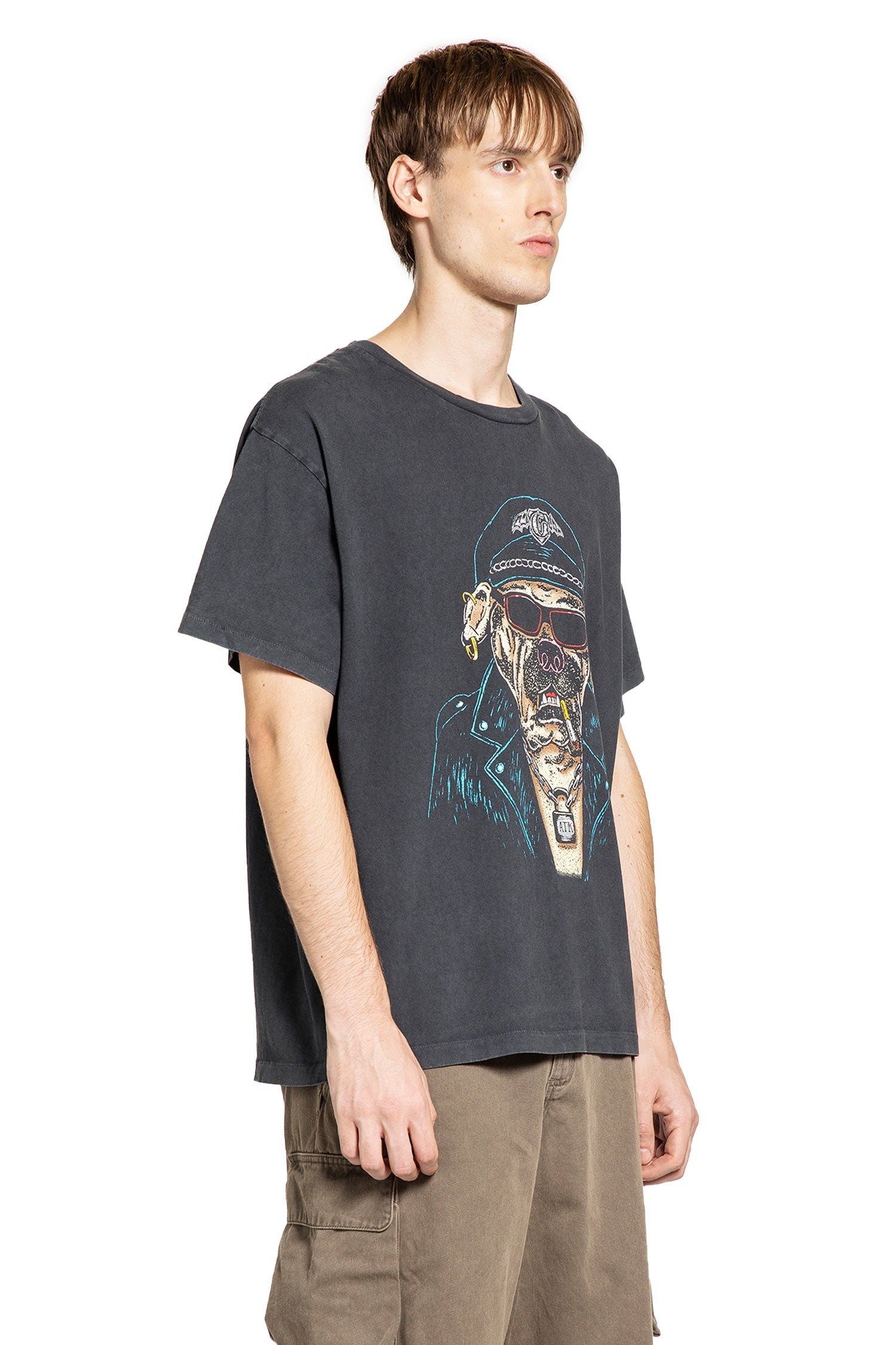 Oct Biker Dog T-Shirt Gallery department – Гарантія оригінальності – вид ззаду