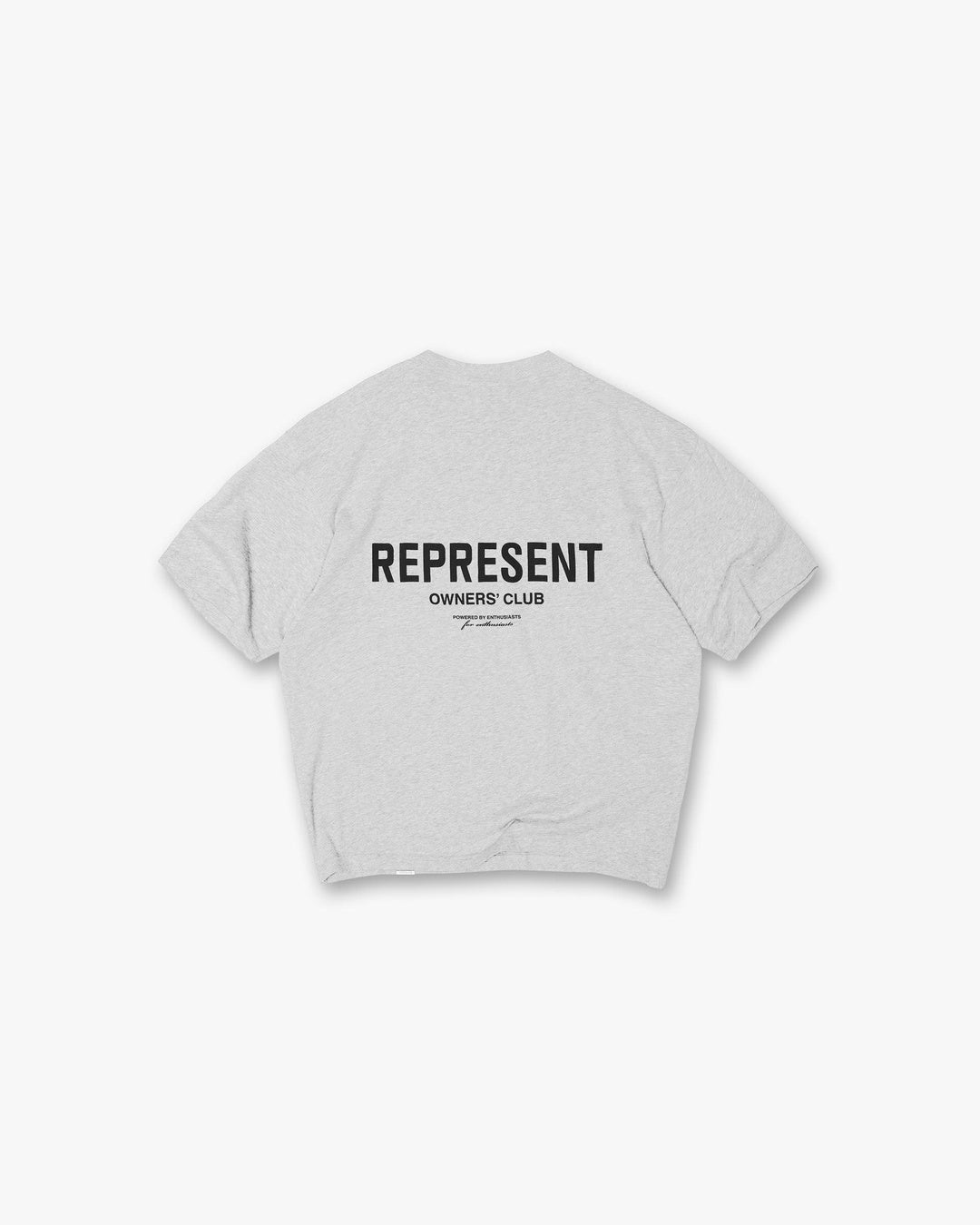 Owners Club T-Shirt - Ash Grey Represent оригінал – Купити в Україні – вид ззаду