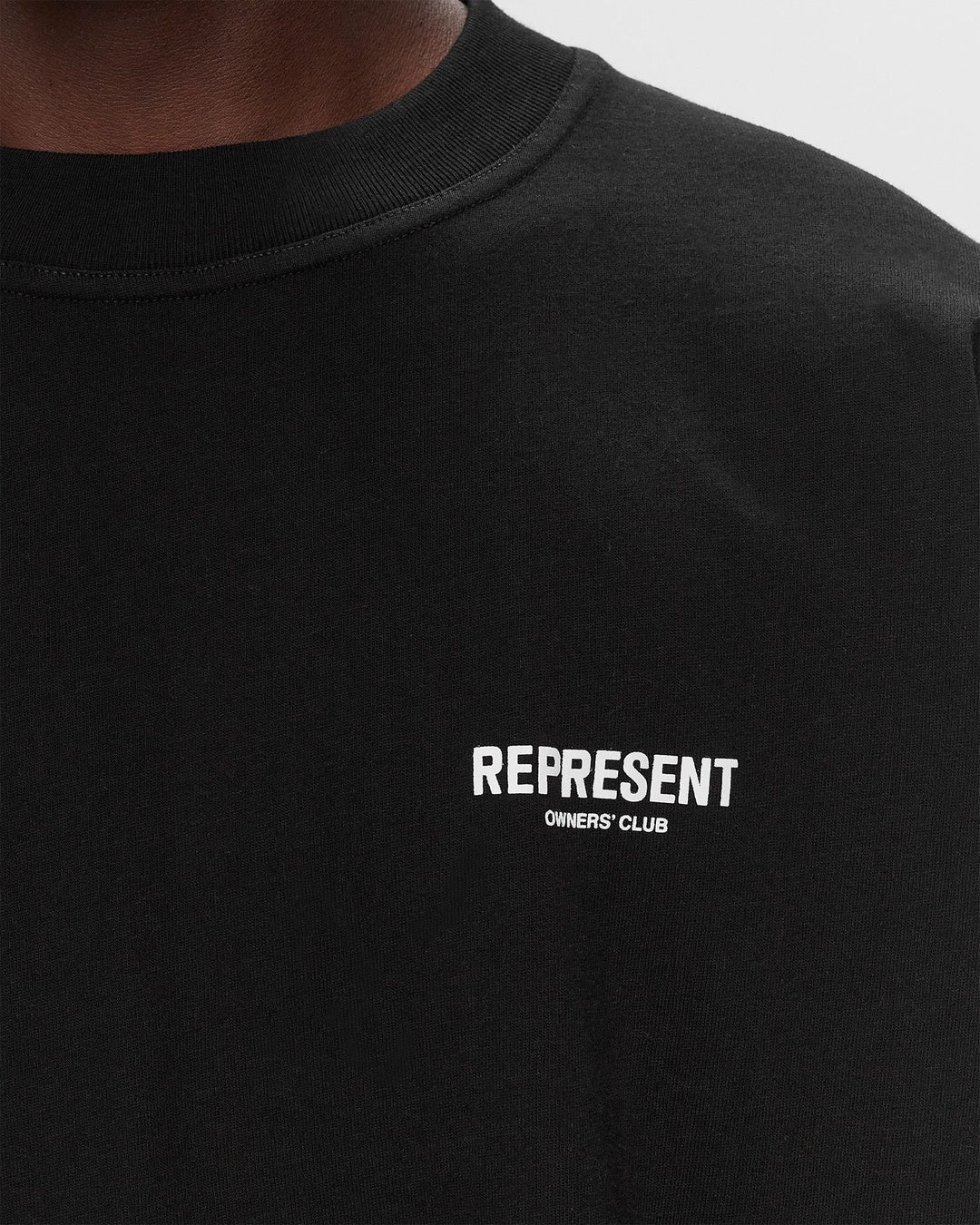 Owners Club Long Sleeve T-Shirt - Black Represent оригінал – Купити в Україні – вид ззаду