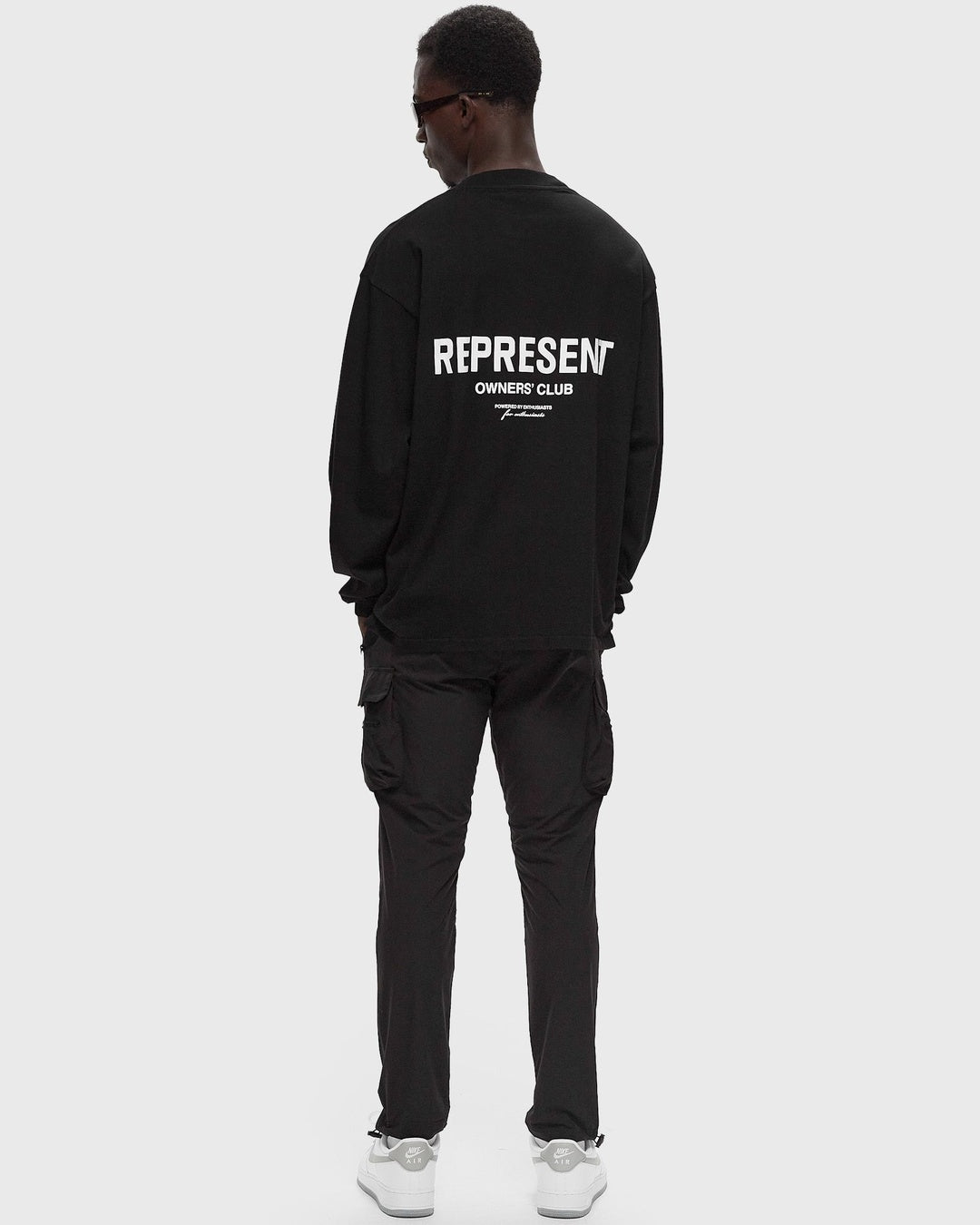 Owners Club Long Sleeve T-Shirt - Black Represent оригінал – Купити в Україні – збільшений вид