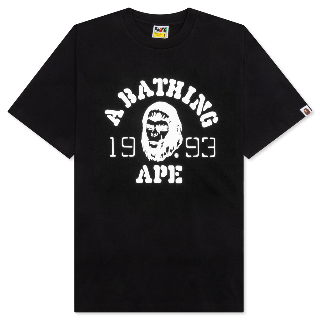Оригінальна Og Ape Head College Relaxed Fit Tee A bathing ape – боковий вид