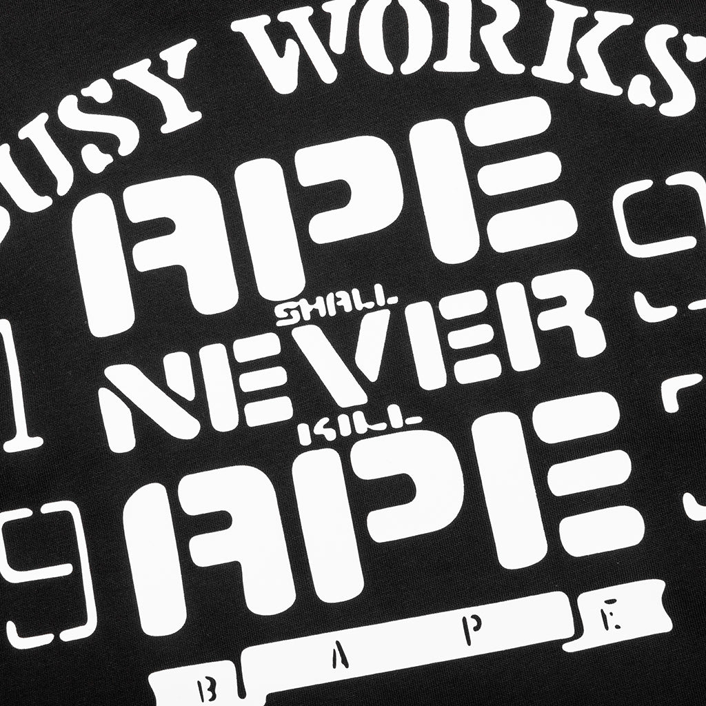Оригінальна Og Ape Head College Relaxed Fit Tee A bathing ape – збільшений вид