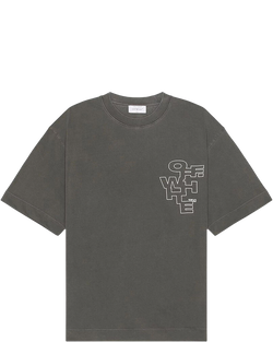 Grey Outline Arrow Skate T-Shirt Off-white оригінал – Купити в Україні