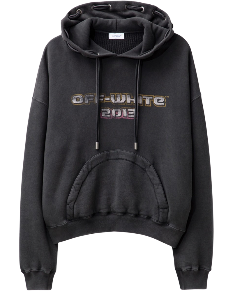 Bacchus Double String Popover Hoodie Off-white оригінал – Купити в Україні