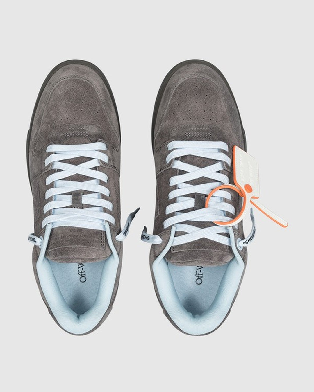 Out Of Office Grey Suede Off-white оригінал – Купити в Україні – збільшений вид - OFF-WHITE