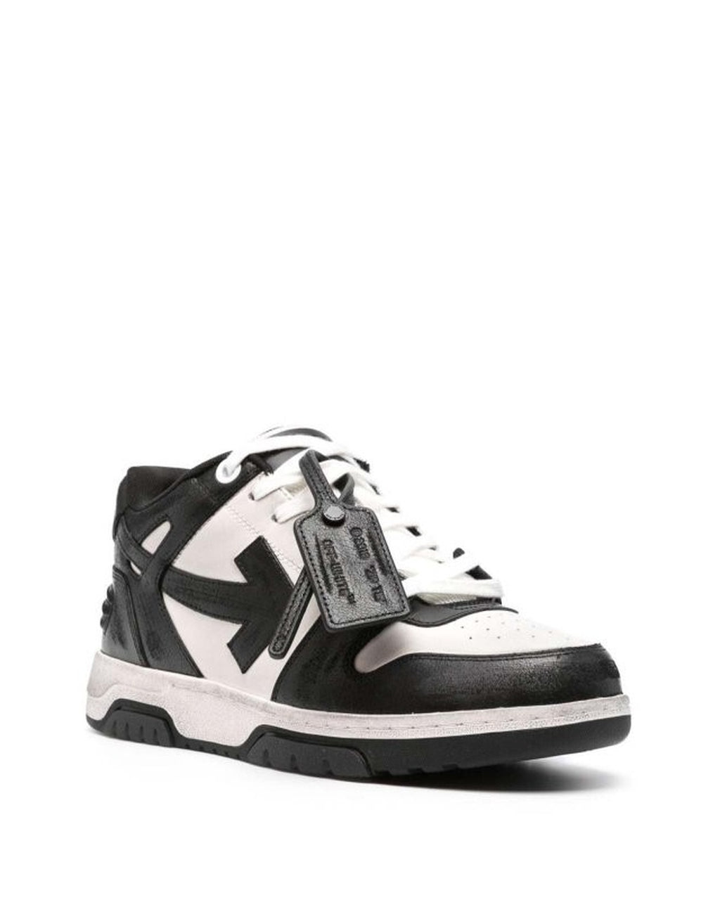 Out Of Office Black Vintage Leather Off-white оригінал – Купити в Україні – вид ззаду