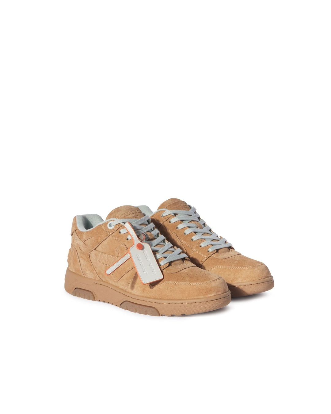 Out Of Office Brown Suede Off-white оригінал – Купити в Україні – вид ззаду - OFF-WHITE
