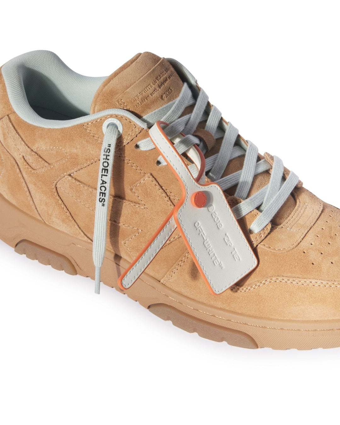 Out Of Office Brown Suede Off-white оригінал – Купити в Україні – додатковий вид 5 - OFF-WHITE