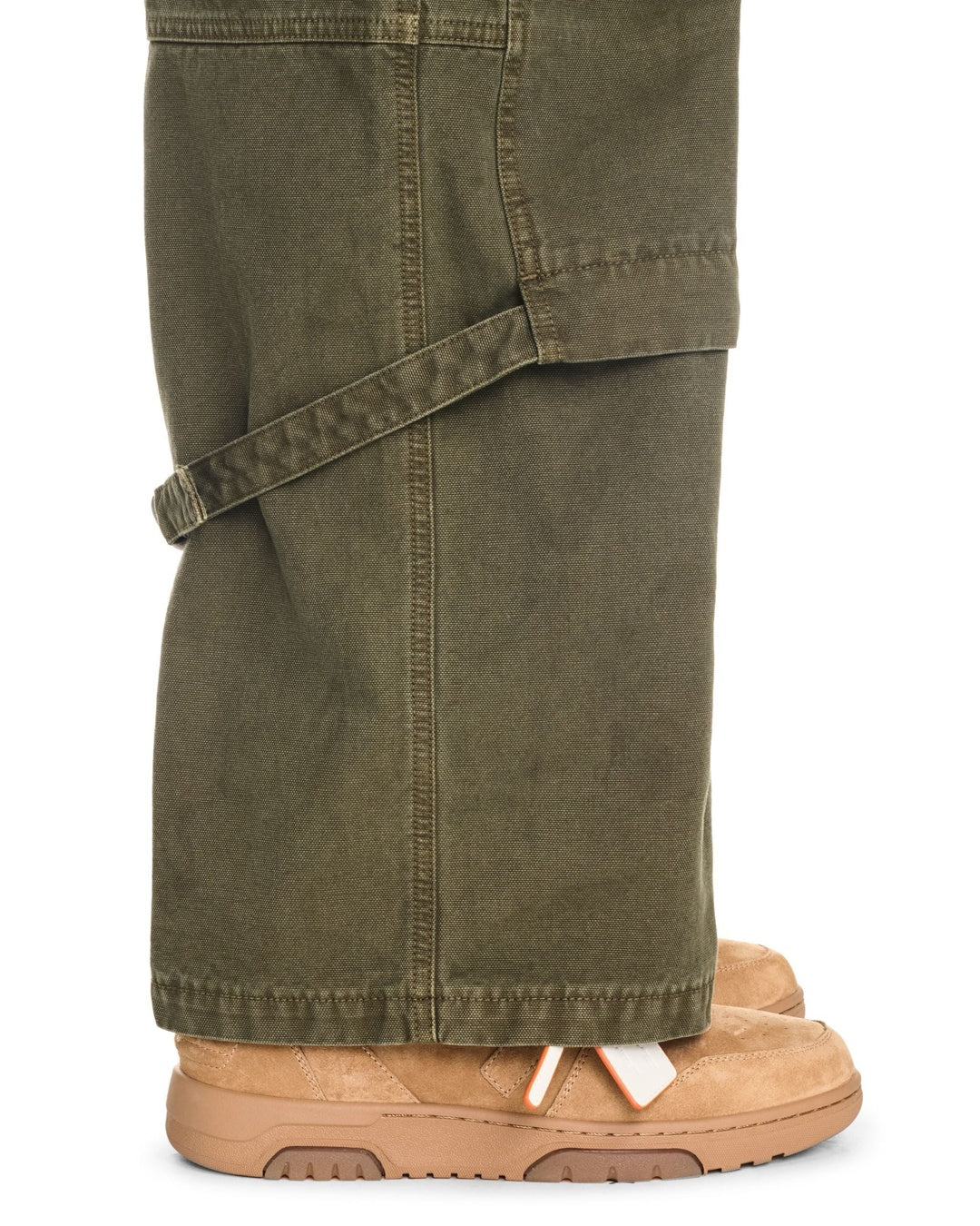 Out Of Office Brown Suede Off-white оригінал – Купити в Україні – додатковий вид 6 - OFF-WHITE