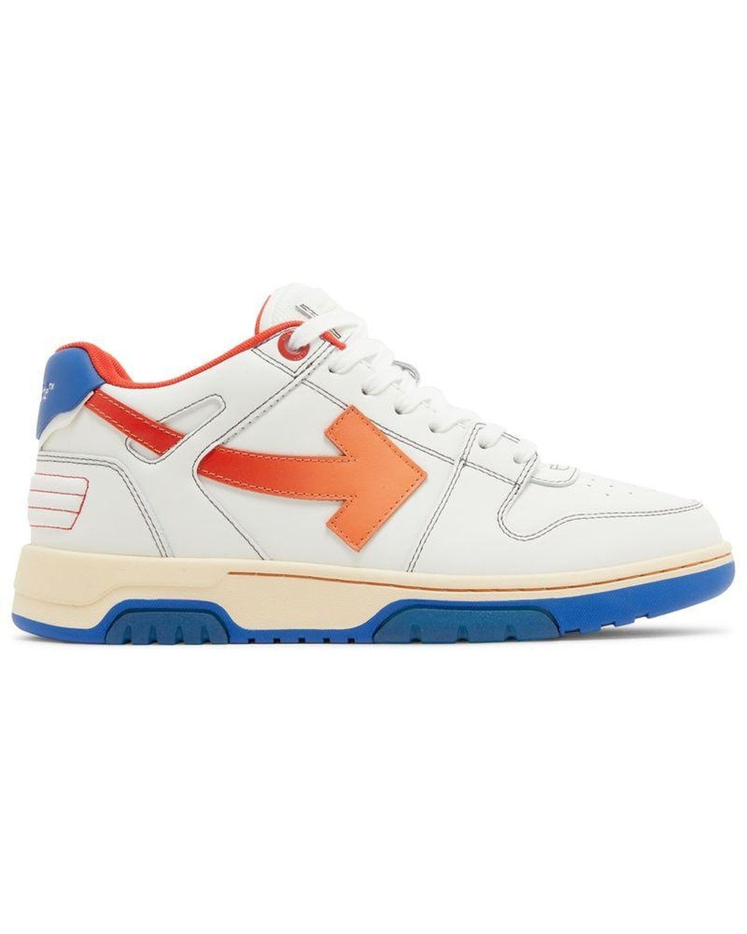 Out Of Office White/Orange/Blue Off-white оригінал – Купити в Україні – боковий вид - OFF-WHITE