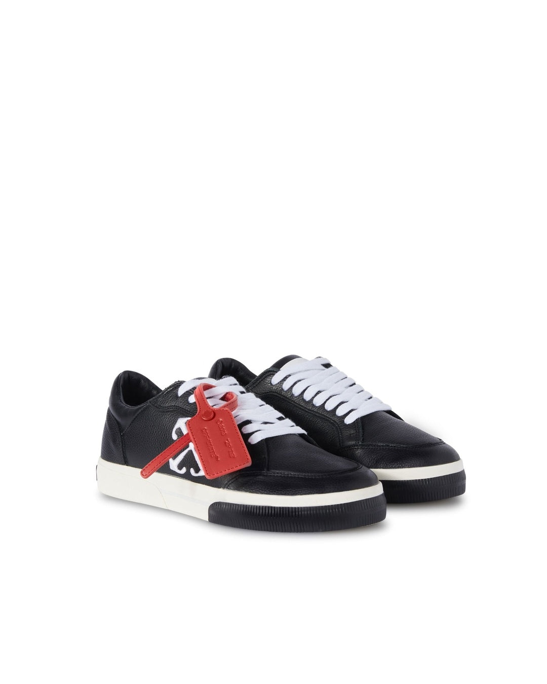 Leather Vulcanized Sneakers Off-white оригінал – Купити в Україні – вид ззаду - OFF-WHITE