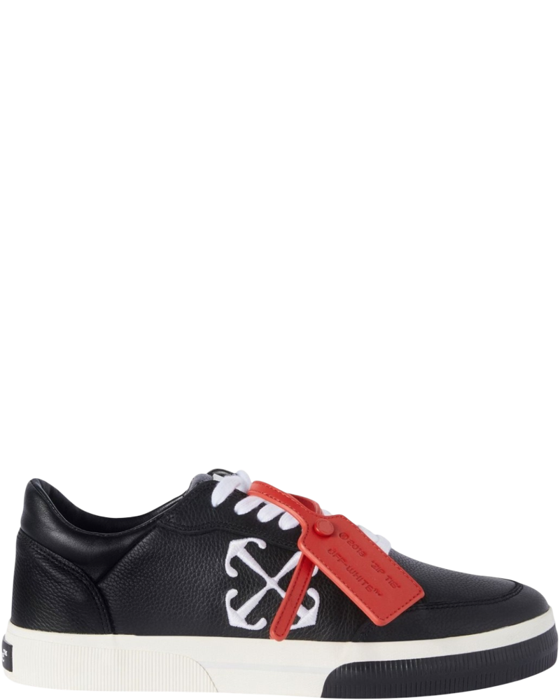 Leather Vulcanized Sneakers Off-white оригінал – Купити в Україні