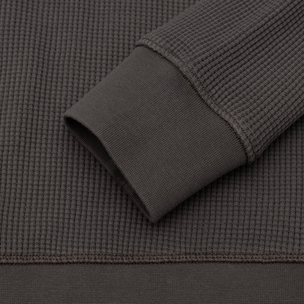 Оригінальна Organic Cotton Waffle Fleece Stone island – детальний вид