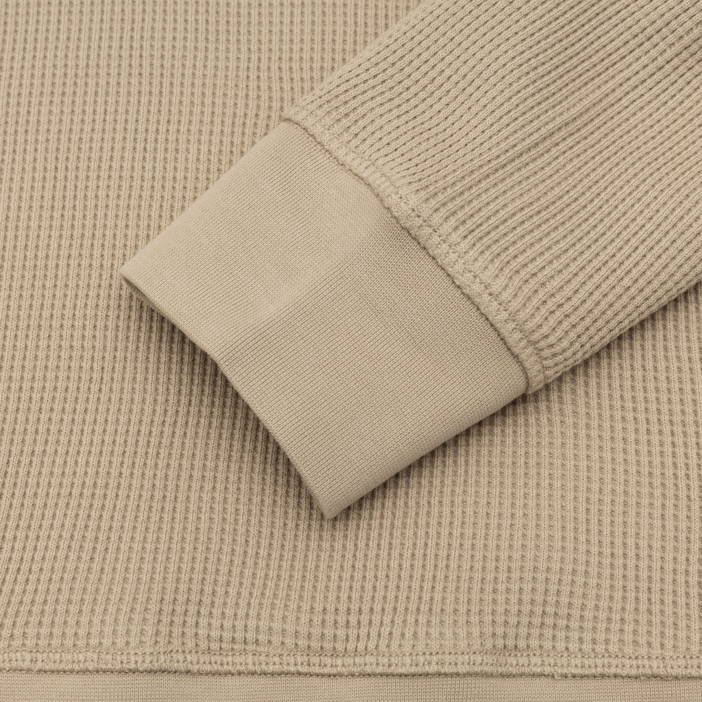 Оригінальна Organic Cotton Waffle Fleece Stone island – збільшений вид